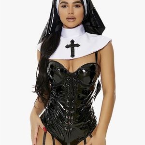 Forplay women’s say your prayers sexing on costume black XS/S